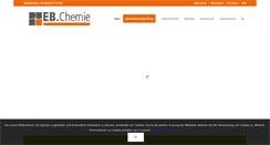 Desktop Screenshot of eb-chemie.de