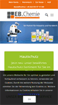 Mobile Screenshot of eb-chemie.de