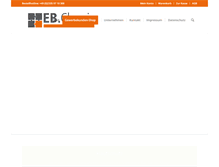 Tablet Screenshot of eb-chemie.de